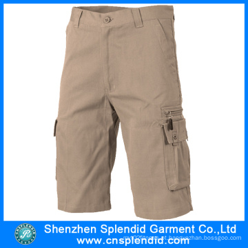 Shorts feitos sob encomenda do verão dos homens do Workwear da fábrica de Shenzhen para o trabalho